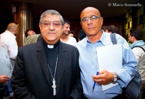 Alla rai con il cardinale Crescenzio Sepe
