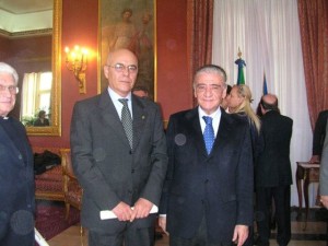 Benemerenza Cavaliere della Repubblica, con il prefetto Renato Profili