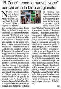 B-Zone, ecco la nuona voce per chi ama la birra artigianale