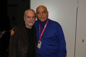 Con Aurelio De Laurentis