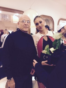 Con Belen Rodriguez
