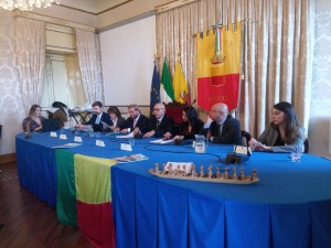 Conferenza Stampa Benin- Assesserato Giovani Sala Giunta Comune di Napoli-